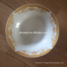 beautiful design ceramic soup plate